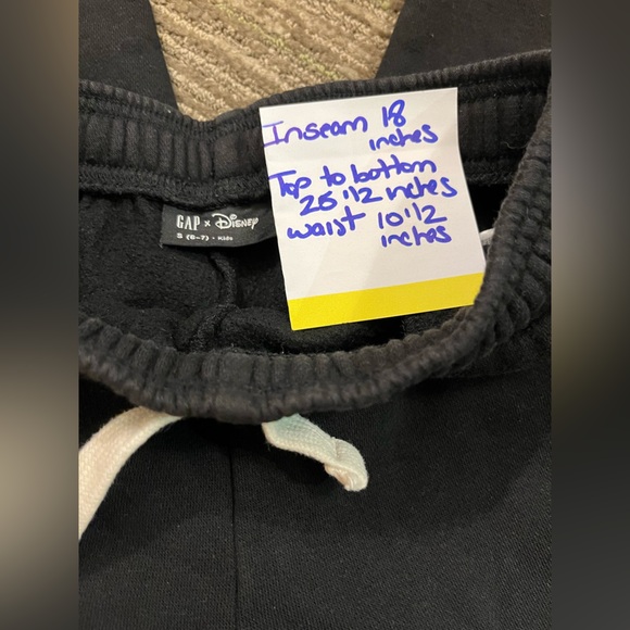 GAP x Disney Kids Mickey Bundle Sweatpants Size 6-7 + Winter Beanie Grogu Size L - Picture 5 of 10